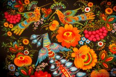 Заліп'єнське малярство та петриківський розпис. #cпільне_відмінне Заліп'єнське малярство та петриківський розпис. #cпільне_відмінне