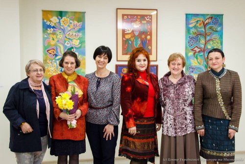 На відкритті виставки Лесі Майданець