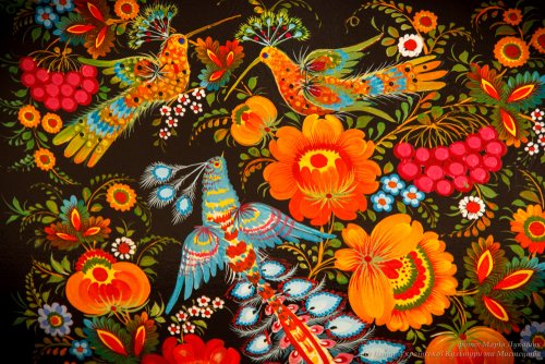 Заліп'єнське малярство та петриківський розпис. #cпільне_відмінне